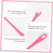 FOMIYES 2pcs Oral Tooth Tools Teeth Cleaners Soft-bristle Dog Cleaning Puppy Home Pets Pet Portable Cat 1 count (Pack of 1) Pink - Buy Online on GoSupps.com