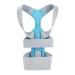 Upper Back Adjustable Posture Corrector Posture Clavicle Support Corrector Invisible Comfortable Back Straight Shoulders Brace Gray L - Buy Online on GoSupps.com