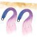 Beavorty 3 Sets hair extensions colored doll synthetic wigs hair extensions for braiding high temperature wig ponytail wigs hair ties kids color wig ponytail hair tie Hair piece curly child - Buy Online on GoSupps.com
