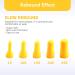 200Pcs Soft Foam Ear Plugs - Noise Cancelling Slow Rebound Disposable Earplugs for Sleeping Snoring Shooting & Study - Yellow - Buy Online on GoSupps.com