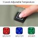Winter Outdoor Camping Pocket Pouch Design Graphene Heating Hand Warmer Electric Heated Pad 3 levels of heat settings with USB port Rechargeable Electric Hot Bed Warmer Blue - Buy Online on GoSupps.com