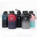 Zakvop 2L Stainless Steel Thermos Bottle with Straws & 3 Lids - Ideal for Gym Hiking Camping | Durable Thermal Jug with Paracord Handle & Bottle Brushes - Buy Online on GoSupps.com
