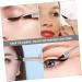 BELLIFFY Liquid Eyeliner Girl Eye Makeup Accessory Girl Eyeliner Makeup Pen Gel Pu Sticker Drill Silver - Buy Online on GoSupps.com