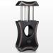 Cigar Cutter Stainless Steel V-Cut Guillotine Spring-Loaded Ergonomic Design Cigar Holder Cigar Accessories Attractive Gift Box Black