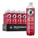 Sparkling ICE, Black Raspberry Sparkling Water, Zero Sugar Flavored Water, with Vitamins and Antioxidants, Low Calorie Beverage, 17 fl oz Bottles (Pack of 12)