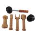 Chiropractic set relaxation tool for neck and shoulder massage chiropractic setting tools hammer and chisel aluminum box packaging (5 pieces) 5 PCs