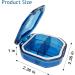 Buy 1PCS Cute Travel Pill Box - Portable 4-Compartment Medicine Organizer for Purse | Small Pill Case - Perfect for International Shipping - Buy Online on GoSupps.com