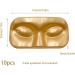 10Pcs Face-Shaped Eyelash Trays Portable Empty Lash Packaging Box for False Eyelashes Durable PVC Storage Care Box Gold - Buy Online on GoSupps.com