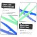 Buy Minkissy Precision Tweezers - 10 Pack One-Way Plastic Tweezers for Crafts & Eyelash Extensions - Blue Color & Medium Sorting - Buy Online on GoSupps.com