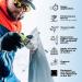 NZEROWAX Organic Ski Wax 100ml Plant-Based Sustainable & Eco-Friendly Universal Applicator for Snow - Buy Online on GoSupps.com