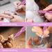 Lbvzxkad USB Electric Engraving Tool Kit for Manicure Carving Wood Metal Stone Plastic Jewelry Glass Etchingtool - Buy Online on GoSupps.com