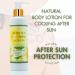 Lather Green - After Sun Soothing Natural Body Lotion with Aloe & Oats for Sunburn Relief & Hydration 6 oz - Buy Online on GoSupps.com