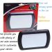 2 Pack Black Deluxe Sun Visor Cosmetic Vanity Mirror Clip for Car Makeup - Auto Supplies 16.9x11cm - Buy Online on GoSupps.com