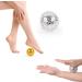 Layhou Magnetic Acupressure Balls - 2-Piece Hedgehog Massage Device (Gold 47mm) for Effective Spiked Therapy - International Shipping Available - Buy Online on GoSupps.com