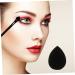 Baluue 60 Pcs Double Ended Eyeshadow Brush Bling Makeup Brushes Eye Makeup Tipped Eye Wooden Handle Black - Buy Online on GoSupps.com