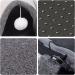 Jodimitty Cat Tunnel Bed Grey Plush Cat Tunnels for Indoor Cats Cat Play Mat with Hanging Ball Toy Pet Tunnel Gift for Cat Bunny (76x53x17cm) M (76x53x17cm) Grey - Buy Online on GoSupps.com