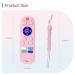 ISEAINNO 1 Pack Remote Control Teether Toys for Babies 3-12 Months - BPA Free Silicone Teething Toys in Pink - Buy Online on GoSupps.com
