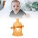 Wrist Hand Teether with 3 Realistic Pacifiers - Silicone Baby Teether for Safe Gum Relief (Brown) - Buy Online on GoSupps.com