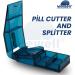 Bluewell Pill Cutter & Splitter for Small Pills | Stainless Steel Blade | Cut Vitamins & Tablets Easily - Buy Online on GoSupps.com
