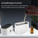 McBazel 200ml Aroma Diffuser with Flames Effect | 3-in-1 Humidifier & Essential Oil Diffuser | Waterless Auto Shut-Off - White - Buy Online on GoSupps.com