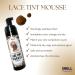IWELL Signature Lace Tint Mousse 7 fl oz - Medium Dark Brown | Concealer Tinted Mousse for Lace Wigs | Easy Tinting & Quick-Drying | Perfect Match for Your Skin Tone - Buy Online on GoSupps.com