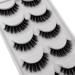 Buy 5 Pairs Fluffy Mink Eyelashes - Thick 3D False Lashes for Dramatic Wispy Looks | International Shipping - Buy Online on GoSupps.com