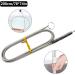 Drain Clog Remover Long Flexible Refrigerator Scrub Brush Kettle Spout Brush Pipe Cleaners Cleaning Brush Cleaning Tool Stainless Steel 200cm - Buy Online on GoSupps.com