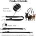 ASOCEA 3 Dog Leash 3 in 1 Multiple Dog Leash Detachable 360 Swivel with Soft Padded Handle for Walking and Traning Two or Three Dog Leash(Black) - Buy Online on GoSupps.com