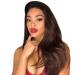 Wig Women Long Hair Brown Brown Long Wavy Brazilian Curly Women Cosplay Synthetic Hair 80s 50s 70s 60s