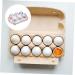 Uonlytech 1pc Box Outdoor Egg Carton Eggs Refrigerator Containers Outdoor Egg Container Take Egg Tray Orange 19.2X8.7X13.4CM - Buy Online on GoSupps.com