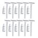 Disposable Razor Set 10pcs Disposable Razor Set Straight Razor Set Double Edge Razors for Hotel Travel