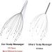 Phcomrich Head Massager with 20 Sensors - Perfect Relaxation & Wellness Gift | Back Scratcher Massage Tool (2 Pieces) - Buy Online on GoSupps.com