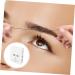 Hemoton 1Box Eyebrow Makeup Tool Eyebrow Ruler cosmetic Eyebrow Drawing Auxiliary Tool ink line 6x4.5cm White - Buy Online on GoSupps.com