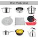 Facesunny Cleaner 2 Pieces Cleaner Dutch Oven Cleaner Grill Cleaning Tools for Grill Pans or Woks - Buy Online on GoSupps.com