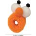 Funny Hair Clips | Ponytail Holders - High Elasticity Big Eyes Funny Hair Ties Girls Daily Hair Accessories For Playful Styles & Firm Grip Orange - Buy Online on GoSupps.com