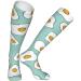 Egg Print Compression Socks for Men & Women - 15-20 mmHg Support for Running & Cycling | Perfect for Breakfast Lovers! - Buy Online on GoSupps.com