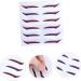 Didiseaon 24 Pairs Glitter Eyeliner Double Sided Eyelid Tape Natural Invisible Hair Accessories Sticker Woman - Buy Online on GoSupps.com