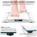 Malama Digital Body Weight Bathroom Scale - 400 lbs Capacity - Step-On Technology - LCD Backlit Display - Accurate Measurements - Silver - Buy Online on GoSupps.com