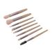 Soft Makeup Brush Set - 8PC Ergonomic Portable Cosmetic Brushes for Loose Powder Concealer & Eyeshadow | International Shipping - Buy Online on GoSupps.com