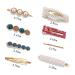 28 Pcs Acrylic Resin Hair Clips Barrettes for Women & Girls - Sweet Handmade Hair Accessories - Buy Online on GoSupps.com