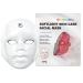 Masque facial LED lumi re bleue portable 1 pi ce masque de beaut sans fil LED multicolore rajeunissement et levage de la peau pour femme