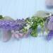 Minkissy Womens Headbands Lavender Flower Flower Headband Floral Hair Garland Fairy Flower Headband Wedding Hair Accessories for Girls Brides Ladies Purple Flower Hair Accessories - Buy Online on GoSupps.com