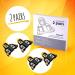 EVERBEAM Precision Superlight Bike Cleats | Compatible with Shimano SPD-SL Pedals | Racing & Competitive Cycling | 2 Pairs - Buy Online on GoSupps.com