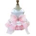 BT BEAR SMALLY DISCHING PUPS ROCK RETRO SCHIPTE princess dress tutu rock wedding top dress for cats small dogs girls (pink XL) XL Rose