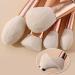 Buy Pink Makeup Brushes Set - Powder Foundation Blush & Eyeshadow - 100% Natural Hair - International Shipping Available - Buy Online on GoSupps.com