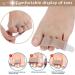 Reusable Toe Straighteners & Splints for Hammer Toes (3Pcs) - Complexion - Buy Online on GoSupps.com