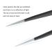 High-Precision Antistatic Pointed Tweezers - BST-201esD for Semiconductor Microelectronics & Aerospace | Acid-Resistant & Ideal for Circuit Boards - Buy Online on GoSupps.com