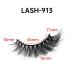 8D Fluffy Dramatic Faux Mink Lashes - 9 Pairs, 16MM Volume, Crossed Design - Buy Online on GoSupps.com