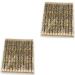 POPETPOP 2pcs set 12pcs Black Double-ended & A Leopard Pens Eyebrow Pencil Eyeliner Brush Makeup Waterproof 1 count (Pack of 1) As Shownx2pcs - Buy Online on GoSupps.com