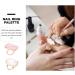PRETYZOOM 2 pi ces Palette Art Ongulaire Anneau Palette de M lange pour Vernis Ongles Portable et Uniforme Accessoires Nail Art pour Cr ation DIY Domicile - Buy Online on GoSupps.com